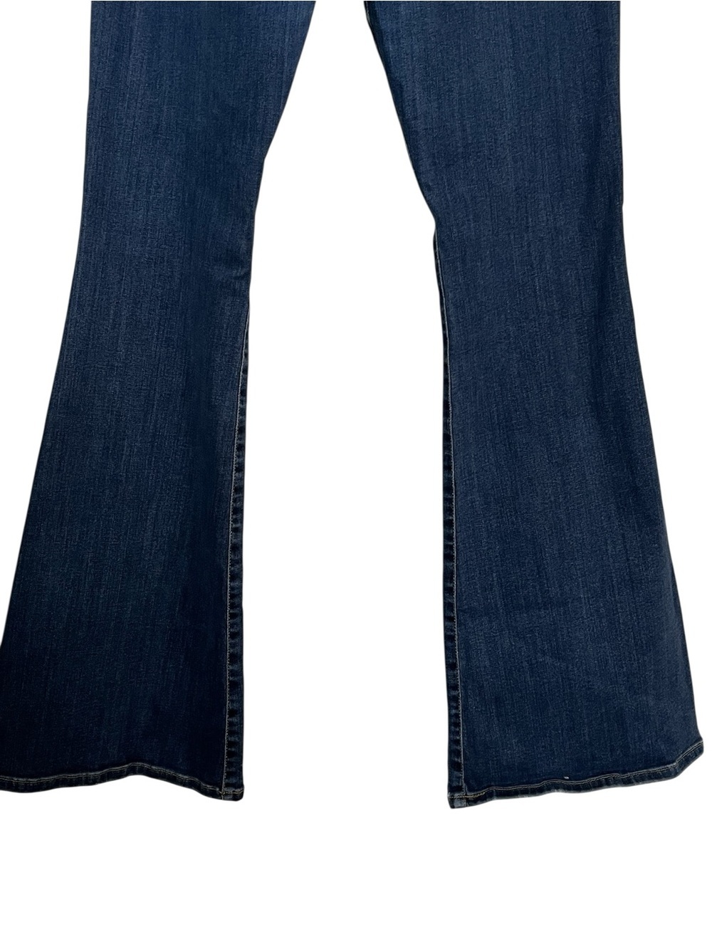 FRAME Le High Flare Jeans Dublin Dark Wash High Rise 32 - Picture 8 of 12